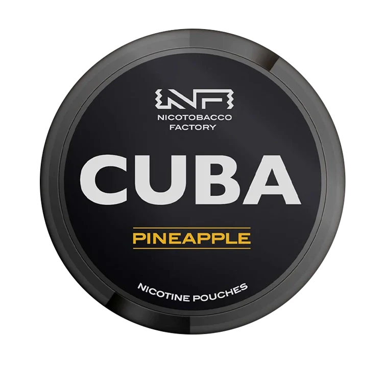 Black Pineapple nicotine pouch by Cuba snus