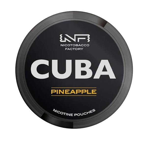 Black Pineapple nicotine pouch by Cuba snus