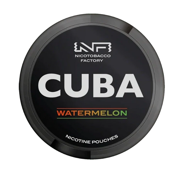 Black Watermelon nicotine pouch by Cuba snus