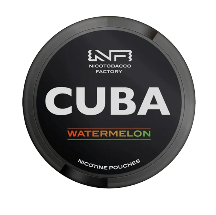 Black Watermelon nicotine pouch by Cuba snus