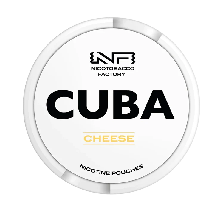 Black Cheese nicotine pouch by Cuba snus