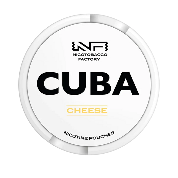Black Cheese nicotine pouch by Cuba snus