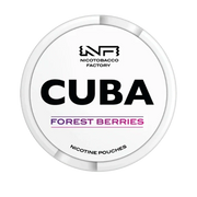 White Forest Berries nicotine pouch by Cuba snus