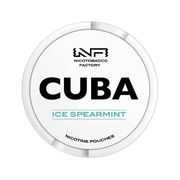 White Ice Spearmint nicotine pouch by Cuba snus