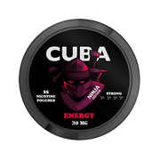 Ninja Energy nicotine pouch by Cuba snus