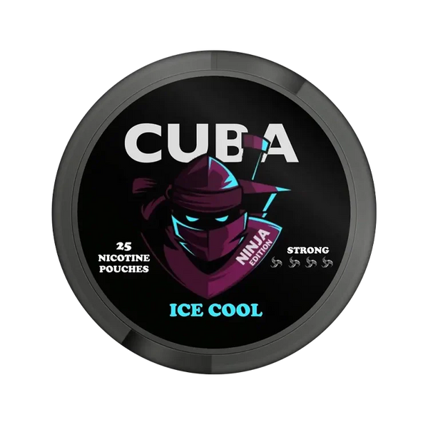 Ninja Ice Cool nicotine pouch by Cuba snus