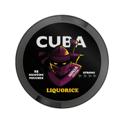 Ninja Liquorice nicotine pouch by Cuba snus