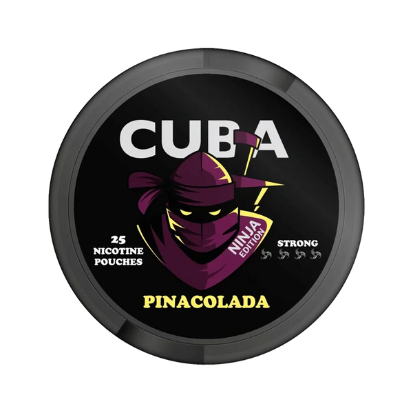 Ninja Pinacolada nicotine pouch by Cuba snus