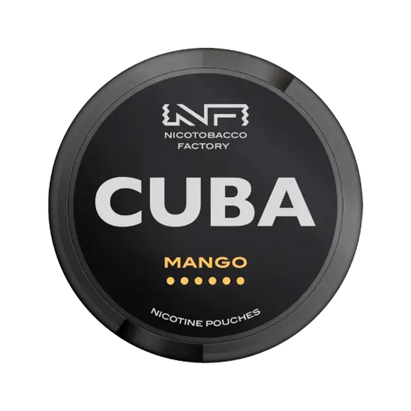 Black Mango nicotine pouch by Cuba snus