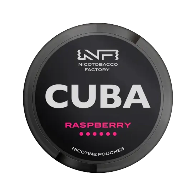 Black Raspberry nicotine pouch by Cuba snus
