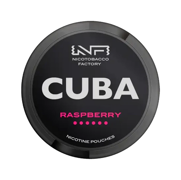 Black Raspberry nicotine pouch by Cuba snus