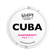 White Raspberry nicotine pouch by Cuba snus