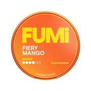 Fiery Mango Strong nicotine pouch by Fumi snus