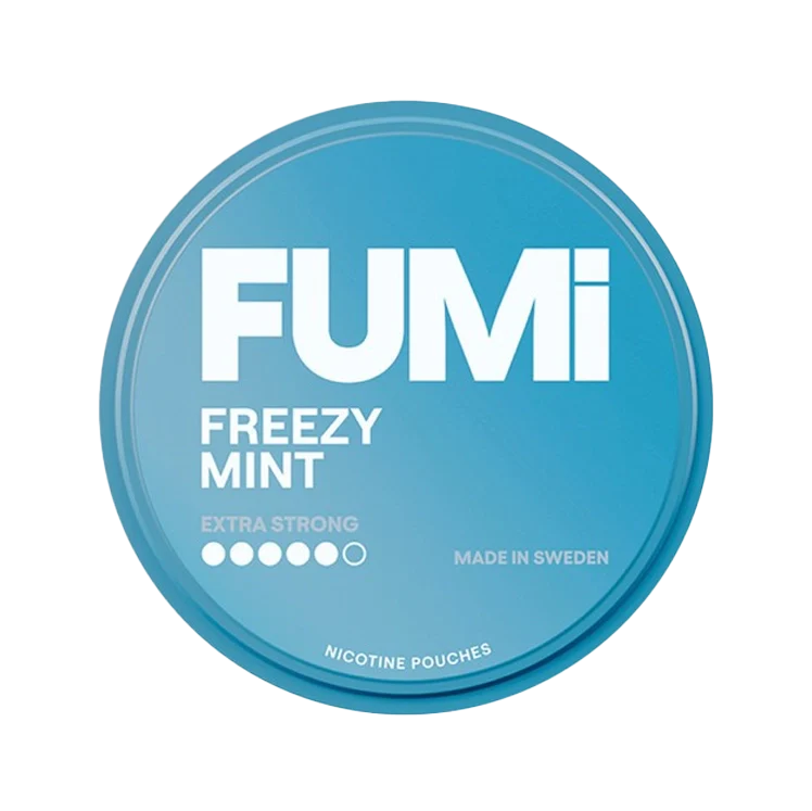 Freezy Mint Extra Strong nicotine pouch by Fumi snus