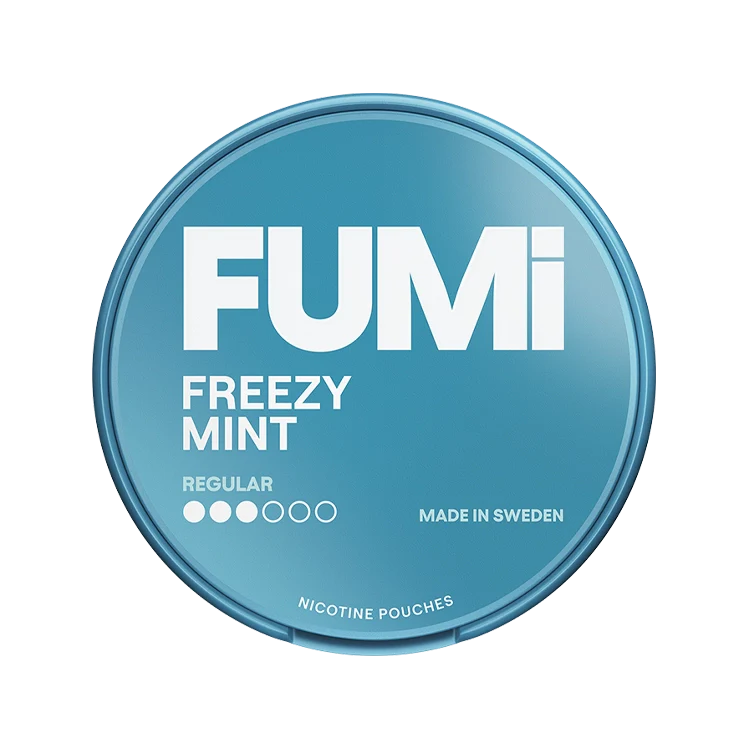 Freezy Mint Regular nicotine pouch by Fumi snus