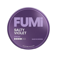 Salty Violet Regular nicotine pouch by Fumi snus