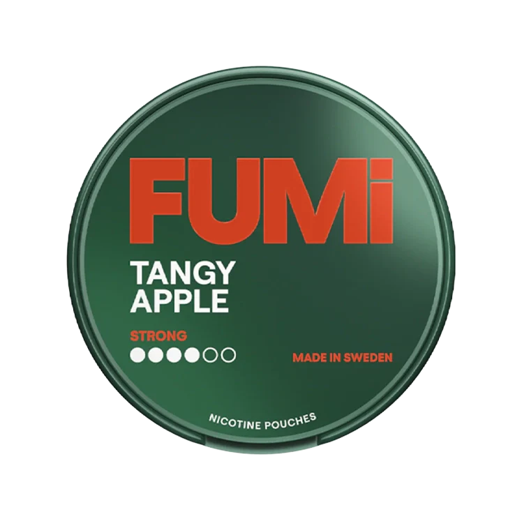 Tangy Apple Strong nicotine pouch by Fumi snus