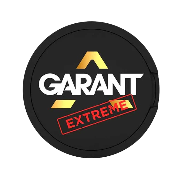 Extreme nicotine pouch by Garant snus