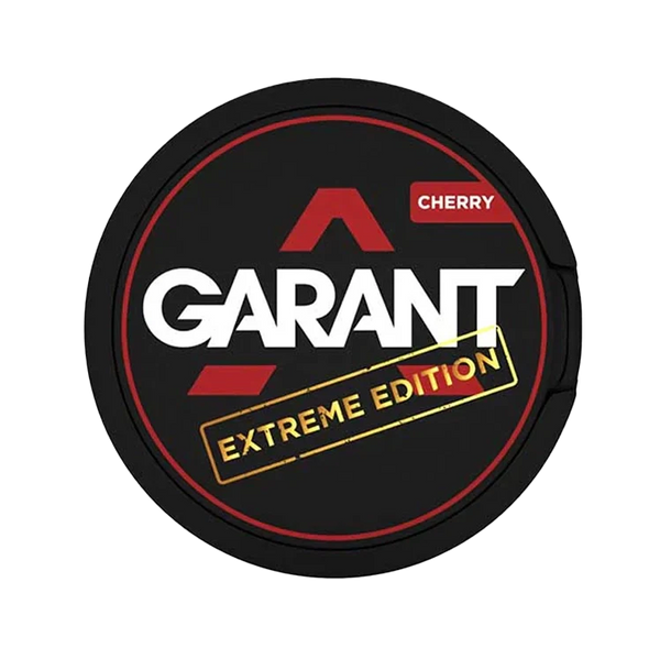 Extreme Cherry nicotine pouch by Garant snus