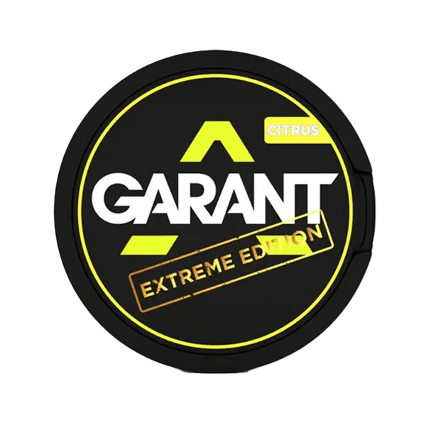 Extreme Citrus nicotine pouch by Garant snus