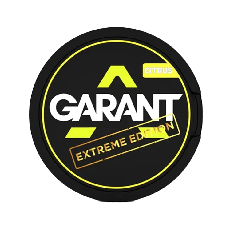 Extreme Citrus nicotine pouch by Garant snus