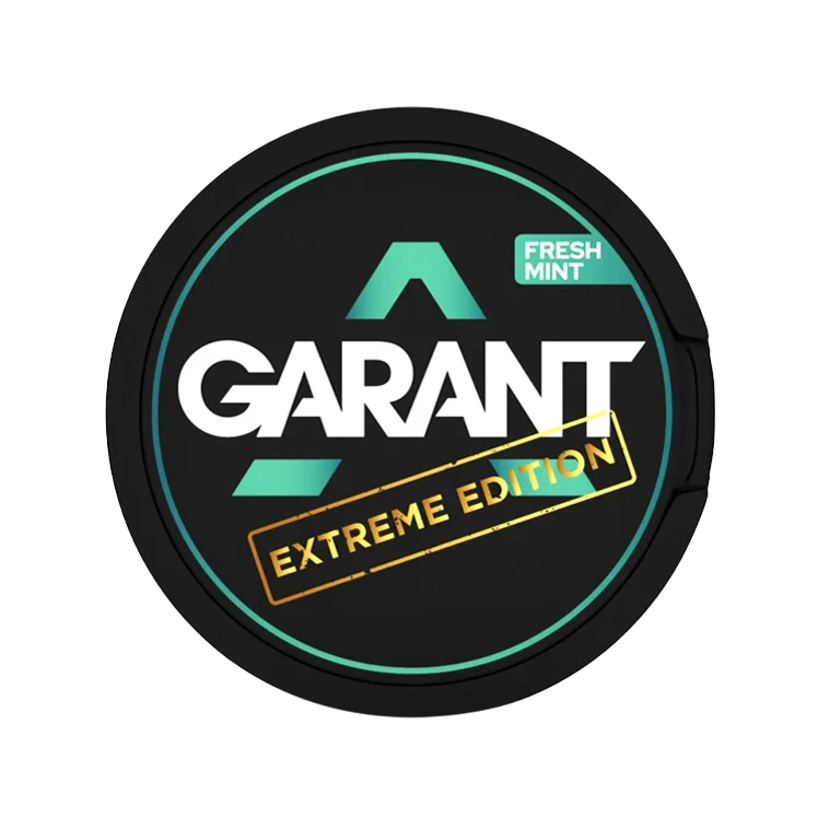 Extreme Fresh Mint nicotine pouch by Garant snus