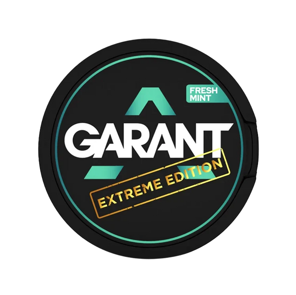 Extreme Fresh Mint nicotine pouch by Garant snus