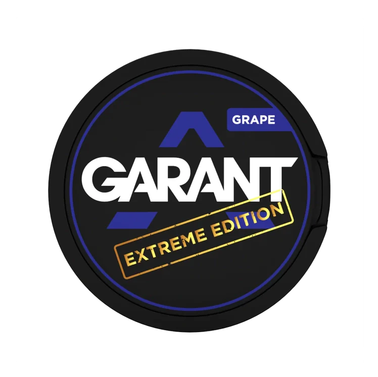 Extreme Grape nicotine pouch by Garant snus