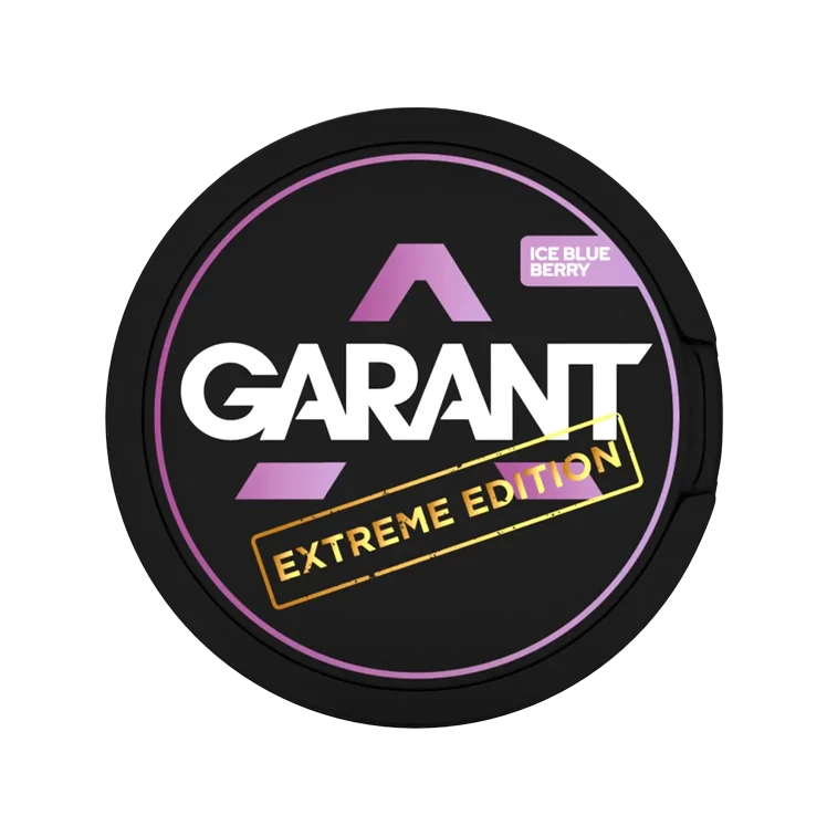 Extreme Ice Blueberry nicotine pouch by Garant snus