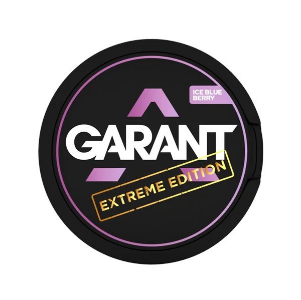 Extreme Ice Blueberry nicotine pouch by Garant snus