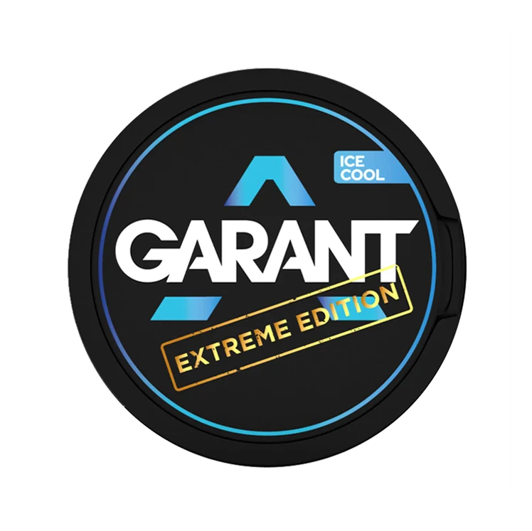 Extreme Ice Cool nicotine pouch by Garant snus