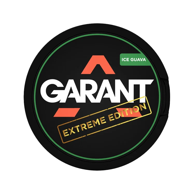 Extreme Ice Guava nicotine pouch by Garant snus