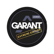 Extreme Licorice nicotine pouch by Garant snus