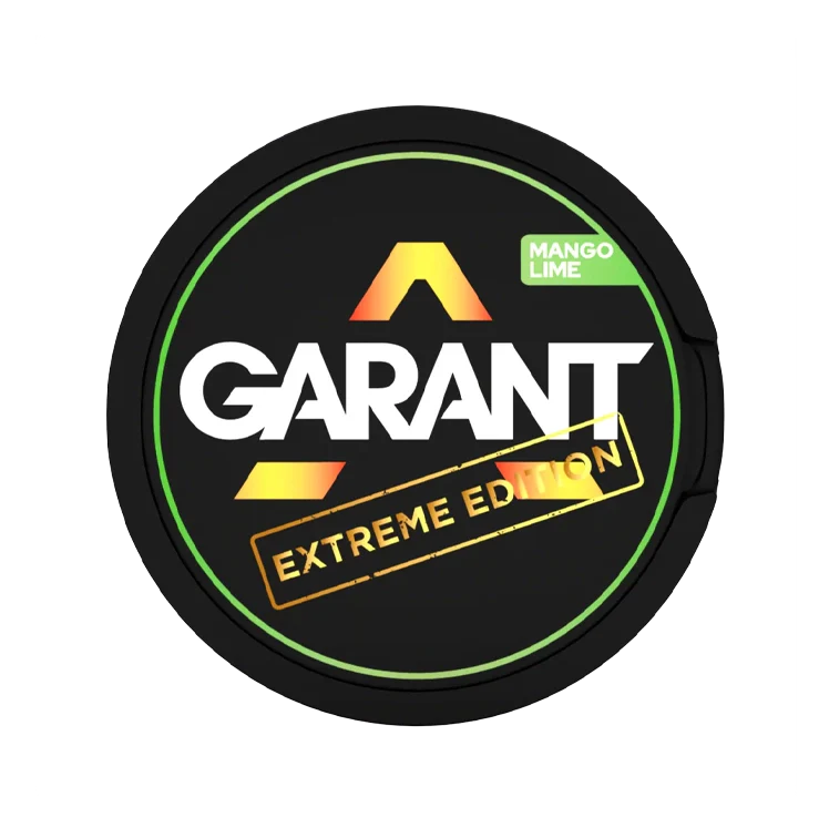 Extreme Mango Lime nicotine pouch by Garant snus