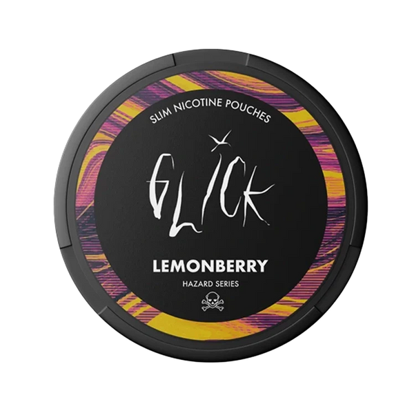 Lemonberry nicotine pouch by Glick snus