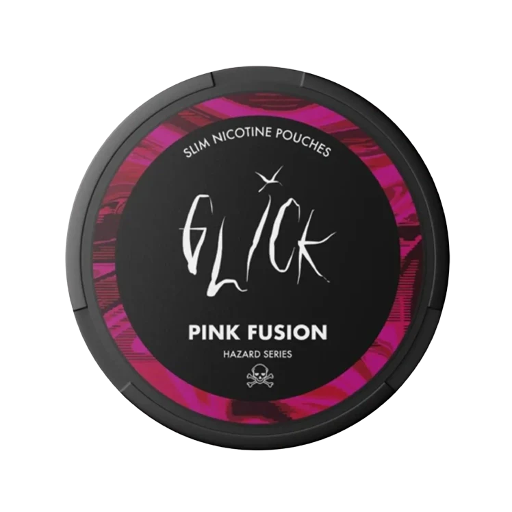 Pink Fusion nicotine pouch by Glick snus