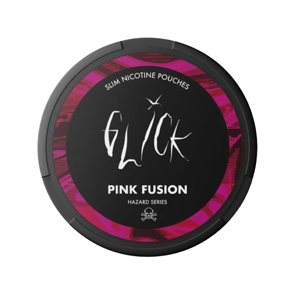Pink Fusion nicotine pouch by Glick snus