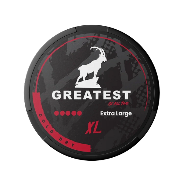 Cold Dry XL nicotine pouch by Greatest snus