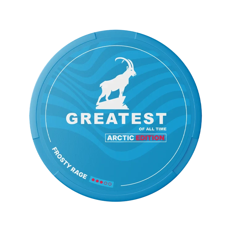 Frosty Rage nicotine pouch by Greatest snus