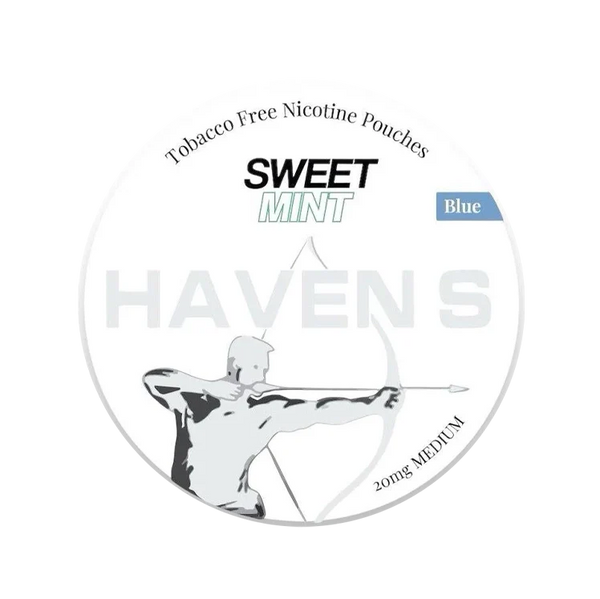 Sweet Mint Blue nicotine pouch by Havens snus