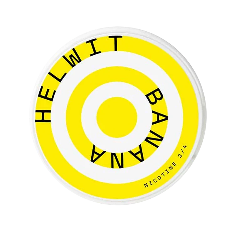 Banana nicotine pouch by Helwit snus