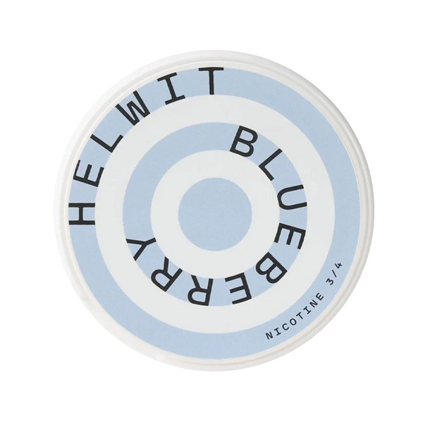 Blueberry nicotine pouch by Helwit snus
