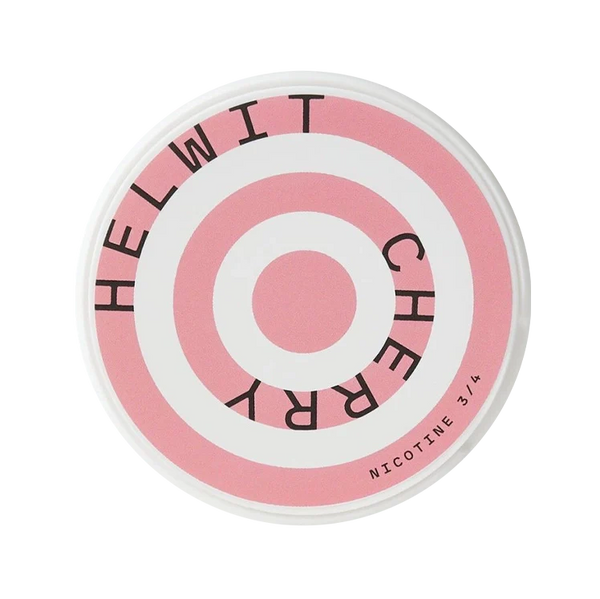 Cherry nicotine pouch by Helwit snus