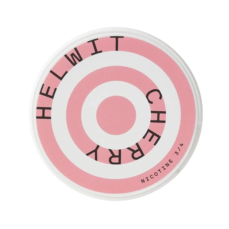 Cherry nicotine pouch by Helwit snus