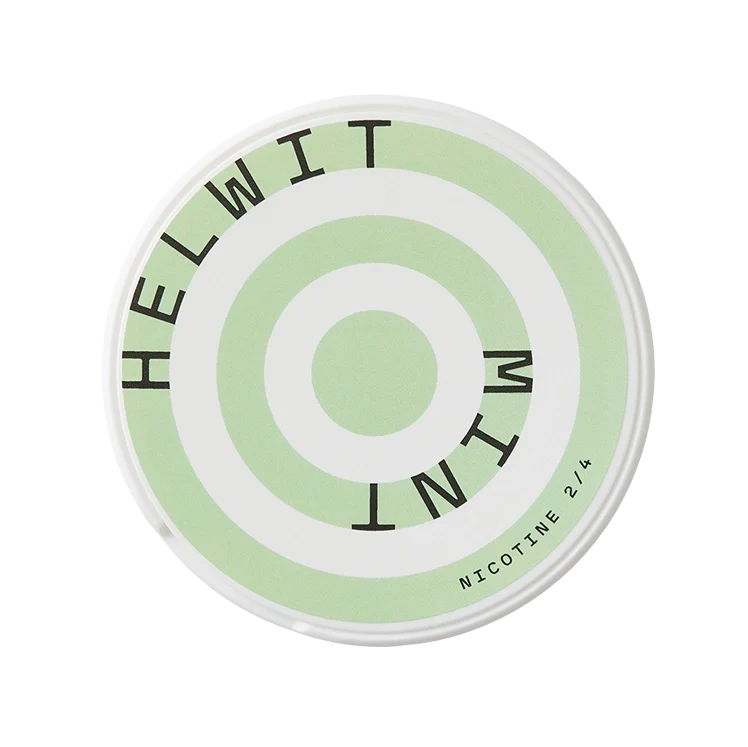 Mint nicotine pouch by Helwit snus
