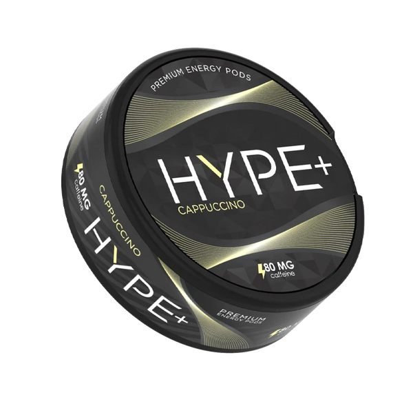 Cappuccino Caffiene Pouches by Hype+ snus