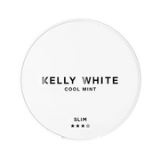 White Cool Mint Slim nicotine pouch by Kelly White snus