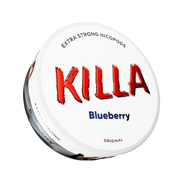 Blueberry nicotine pouch by Killa snus