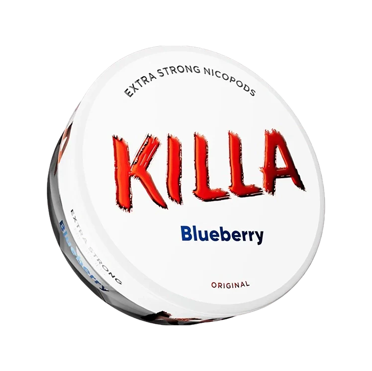 Blueberry nicotine pouch by Killa snus