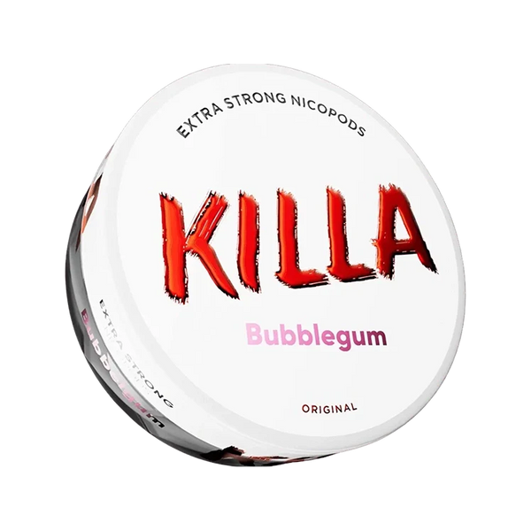 Bubblegum nicotine pouch by Killa snus